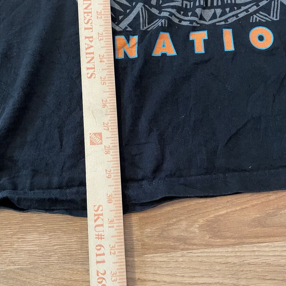 Vintage Shaka Wear Miami Dolphins Black Graphic T-Shirt Size 2XL rare - Picture 5 of 9
